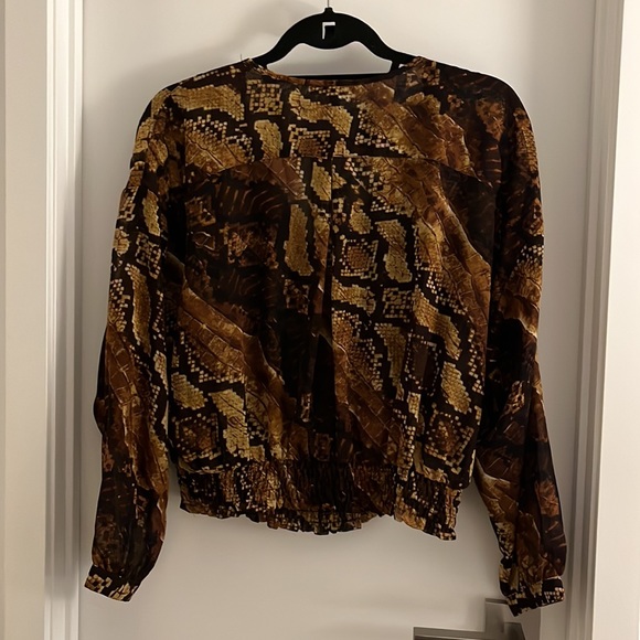 Print Blouse - Picture 2 of 2